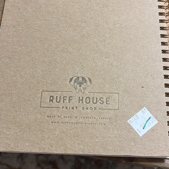 NWT “this chapter feels really good” spiral notebook 8.5”x6.5” - Picture 4 of 4